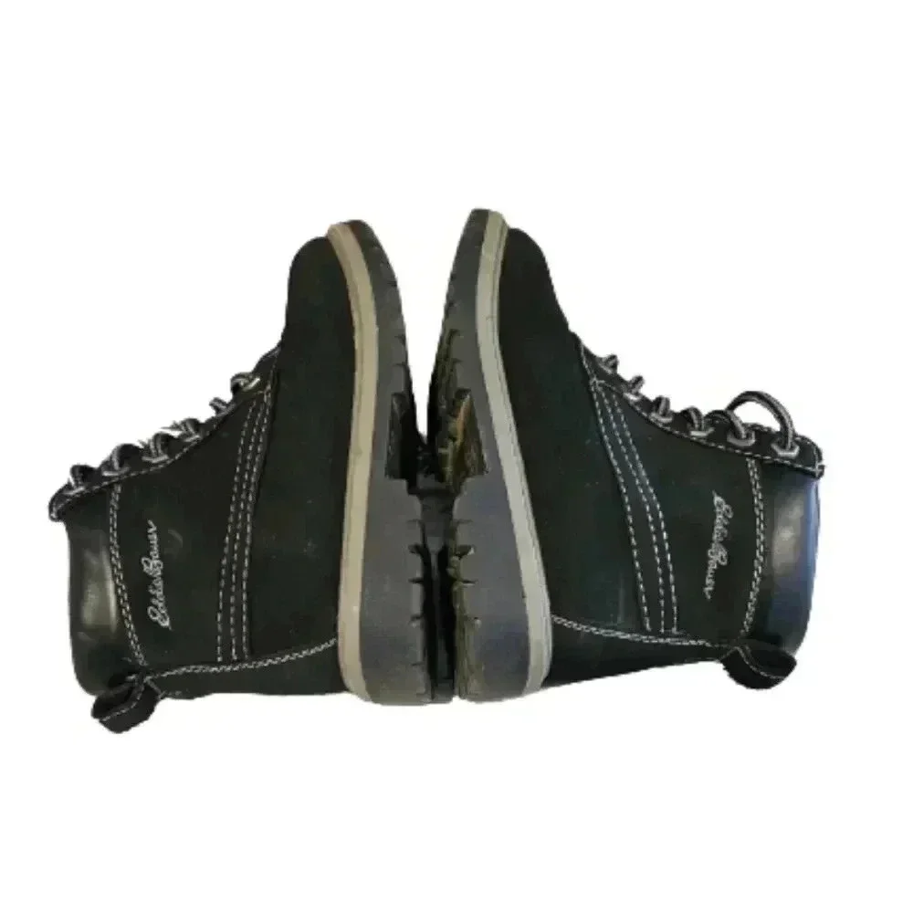 Eddie Bauer Kids Hiking Boots Size 13M Black Lace Up Trail Gorpcore Outdooor